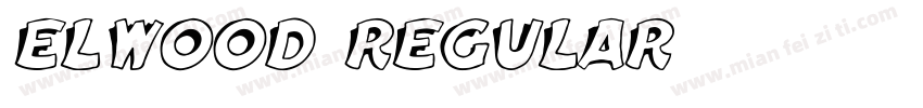Elwood Regular字体转换